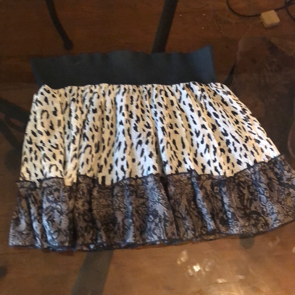 Wet seal mini skirt